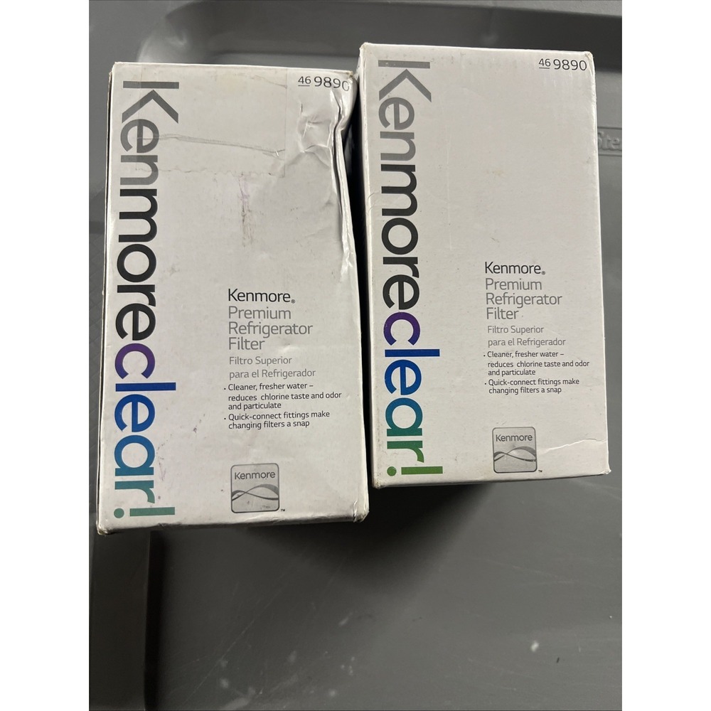 KENMORE 46-9890 Premium Refrigerator Water FILTER 2pack
